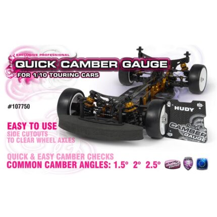 #107750 CALIBRO CAMBER RAPIDO IN GRAFITE HUDY 1,5°; 2°; 2,5°