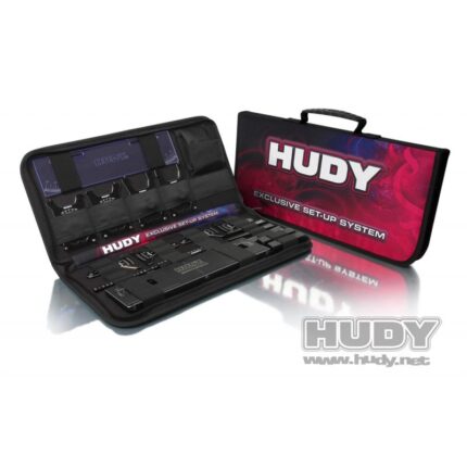 #108056 HUDY SET-UP COMPLETO+BORSA PER IL TRASPORTO 1/8 ON-ROAD CAR