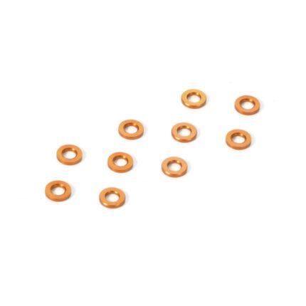 #303121-O SPESSORE ALLUMINIO 3X6X 0.5MM - ORANGE