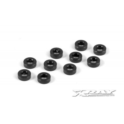 #303123-K SPESSORE ALLUMINIO 3X6X 2.0MM - BLACK