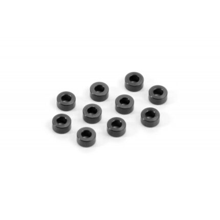 #303125-K SPESSORE ALLUMINIO 3X6X 3.0MM - BLACK