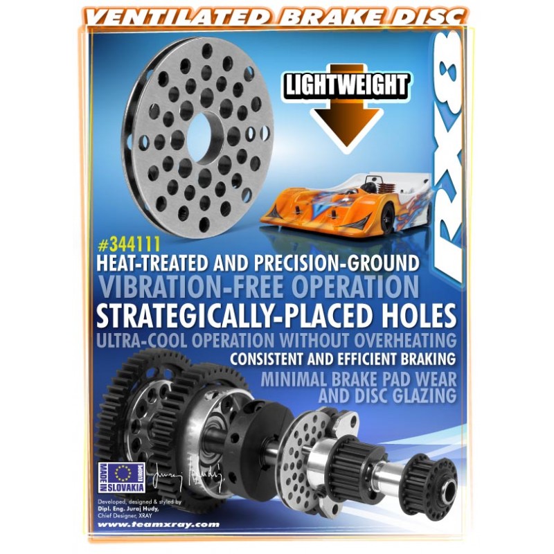 Disco freno ventilato leggero, trattato termicamente e rettificato di precisione per RX8. Il disco del freno lavorato a CNC è bilanciato per un funzionamento senza vibrazioni. I fori strategicamente posizionati consentono un funzionamento ultra-freddo senza surriscaldamento, garantendo una frenata costante ed efficiente per ridurre al minimo l'usura delle pastiglie dei freni e la vetratura del disco.