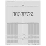 #108210 HUDY ADESIVO MILLIMETRATO PER PIANO 1/8 - 1/10