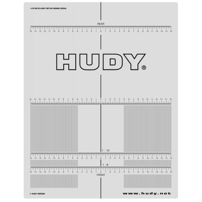 #108210 HUDY ADESIVO MILLIMETRATO PER PIANO 1/8 - 1/10