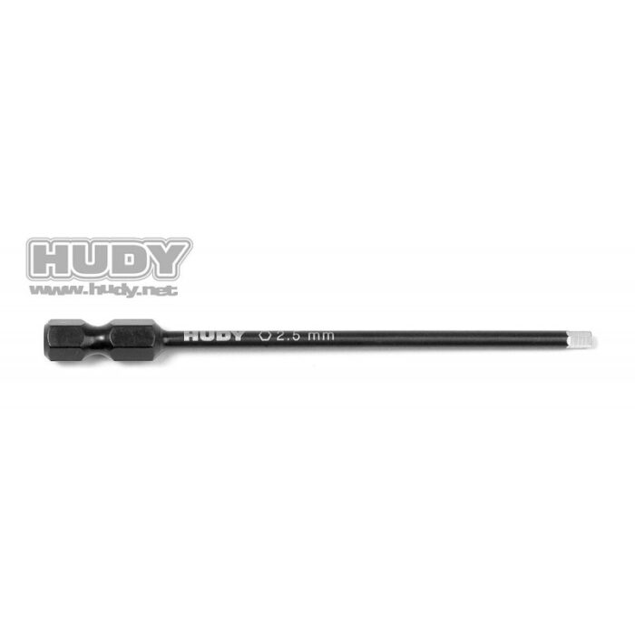 #112571 HUDY PUNTA A BRUGOLA METRICA 2.5X90MM PER ELETTROUTENSILI