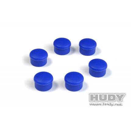 #195062-B HUDY SET TAPPI IN PLASTICA 22MM PER UTENSILI BLU