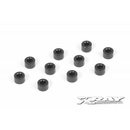 #303127-K XRAY SPESSORE ALLUMINIO 3X6X4.0MM - BLACK