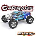 FTX5537B CARNAGE 2.0 BLU – 1/10 TRUCK 4WD RTR ELECTRIC BRUSHED