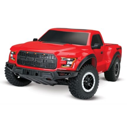 TXX58094-1-RED FORD F-150 RAPTOR 1:10 SLASH 2WD - ROSSO