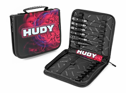 #190001 HUDY SET DI ATTREZZATURA+BORSA PER 1/10 ELECTRIC TOURING