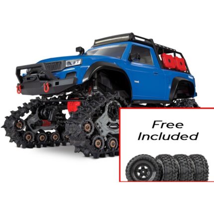 TXX82034-4-BLU TRAXXAS TRX-4 SPORT 1:10 4X4 TRAIL CRAWLER CON TRAXX