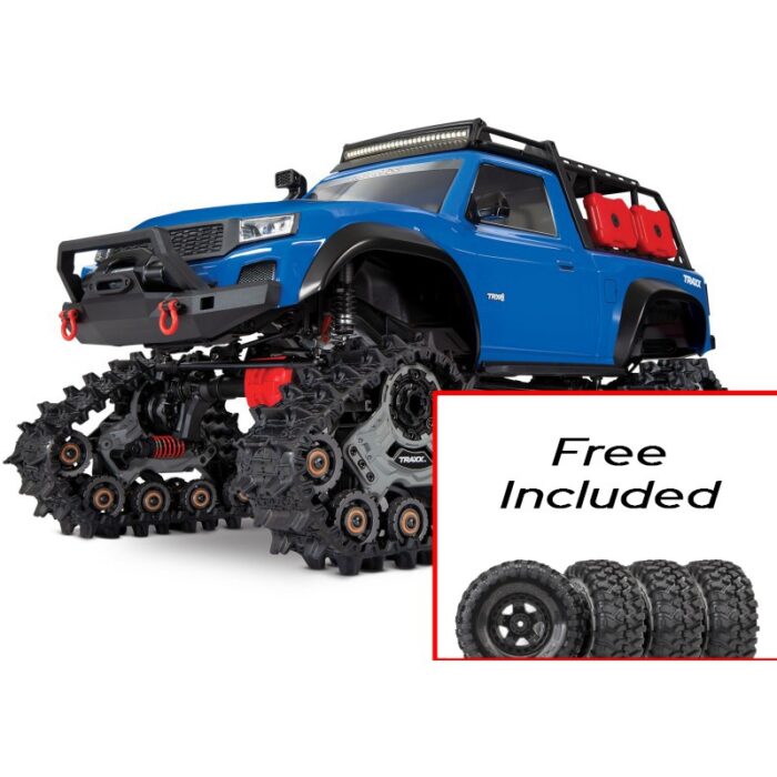 TXX82034-4-BLU TRAXXAS TRX-4 SPORT 1:10 4X4 TRAIL CRAWLER CON TRAXX