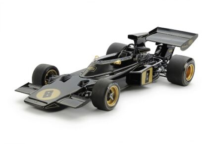 TA12046 TAMIYA TEAM LOTUS TYPE 72D 1972 1:12 + FOTOINCISIONI