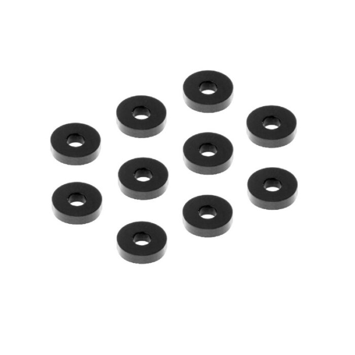 #303119-K XRAY SPESSORE IN ALLUMINIO BLACK 3X9X2MM