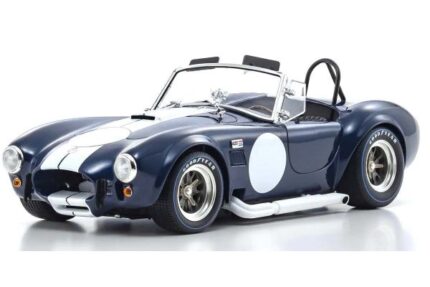 KS08048DBL KYOSHO SHELBY COBRA 427 S/C SPIDER 1:18 1962 BLUE-WHITE