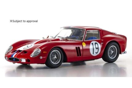 KS08438A KYOSHO FERRARI 250 GTO WINNER GT LM 1:18 RED NOBLET-GUICHET 1962