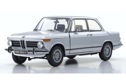 KS08543S KYOSHO BMW 2002 TII 1:18 1972 ARGENTO