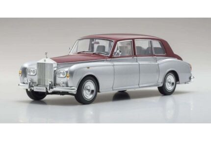 KS08905SR KYOSHO ROLLS-ROYCE PHANTOM VI EWB 1:18 1968 SILVER-RED