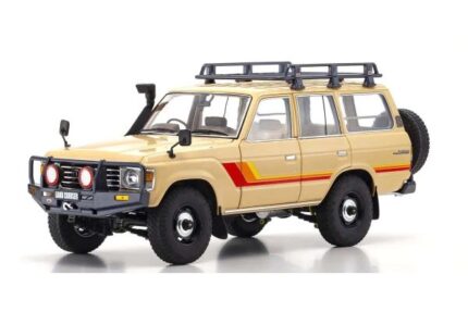 KS08956XBE KYOSHO TOYOTA LAND CRUISE 60 1:18 1980 BEIGE