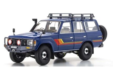 KS08956XBL KYOSHO TOYOTA LAND CRUISE 60 1:18 1980 BLU