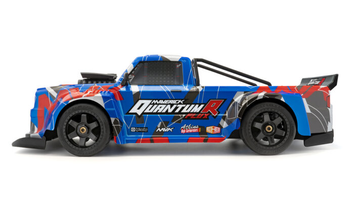 MV150312 QUANTUMR FLUX 4S 1/8 4WD RACE TRUCK - BLUE/RED