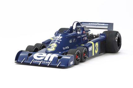 TA20058 TAMIYA TYRRELL P34 6 RUOTE JAPAN ’76 + FOTOINCISIONI