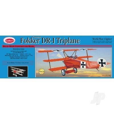 GUI204LC FOKKER TRIPLANE (LASER CUT)