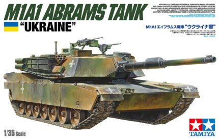 TA25216 TAMIYA M1A1 ABRAMS UKRAINE