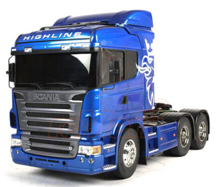 TA56327 TAMIYA SCANIA R620 3 ASSI BODY VERNICIATO BLU