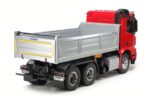 TA56361 TAMIYA MERCEDES AROCS 3348 TIPPER VERNICIATO RED/SILVER