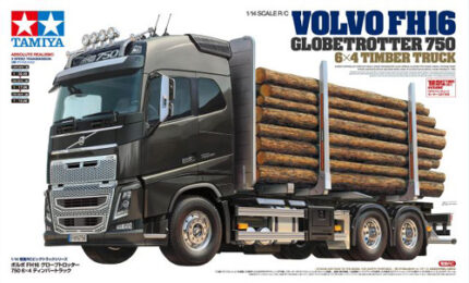 TA56360 TAMIYA VOLVO FH16 750 6×4 TIMBER TRUCK