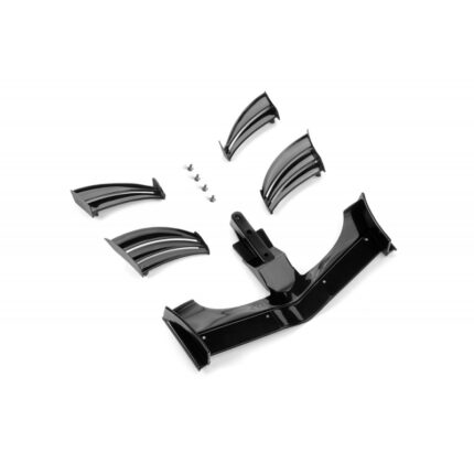 #371203-K XRAY SPOILER ANTERIORE IN COMPOSITE BLACK ETS