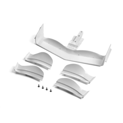 #371204 XRAY SPOILER ANTERIORE IN COMPOSITE WHITE FLAT