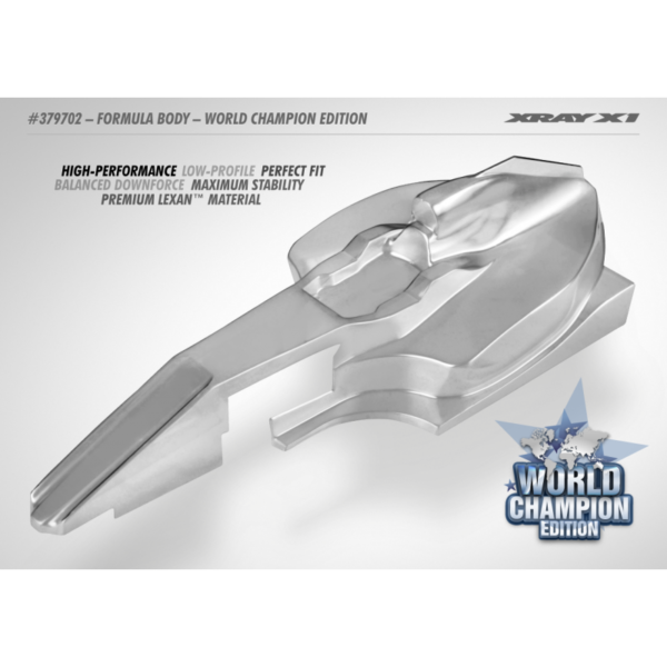 #379702 XRAY CARROZZERIA FORMULA 1 WORLD CHAMPION EDITION