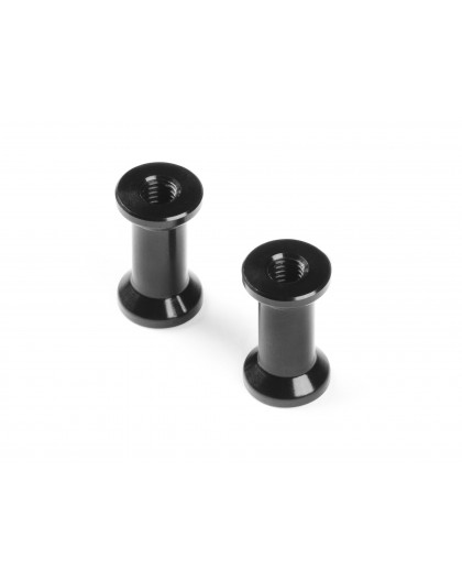 #373077 XRAY COLONNETTA SUPPORTO PIASTRA 12MM BLACK