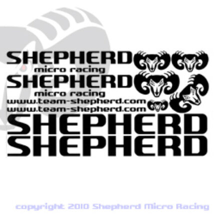 900060 SHEPHERD KIT DECALS BLUE