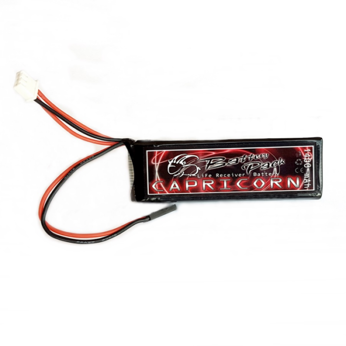 CAP-18210 CAPRICORN PACCO BATTERIA LI-FE 1400MAH PER SANWA M17