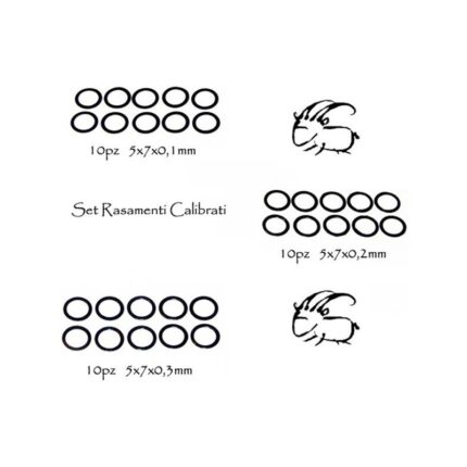 CAP-434-K CAPRICORN SET RASAMENTI CALIBRATI